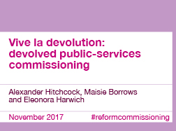 Vive la devolution