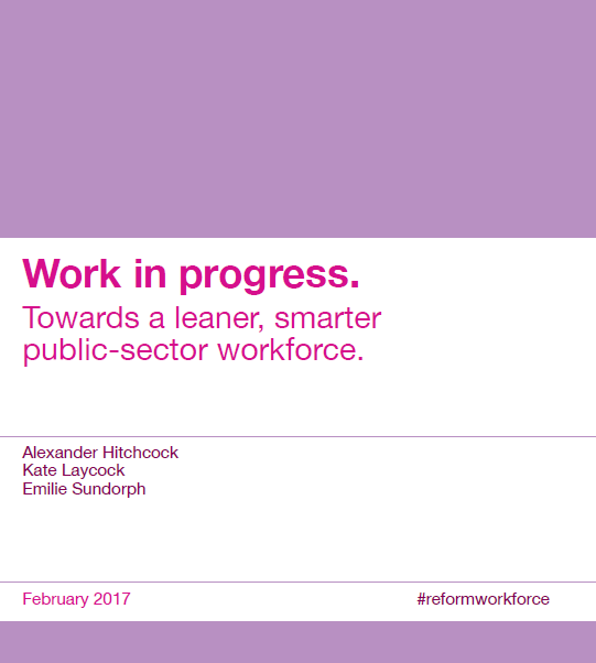 Work in progress report cover