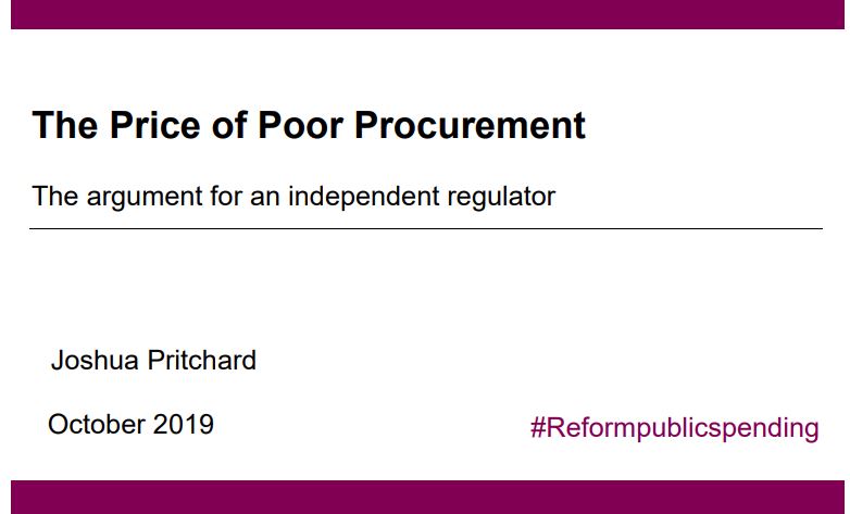 The Price of Poor Procurement cover
