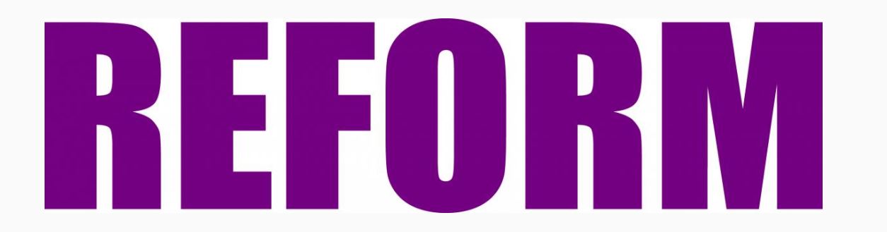 Reform logo